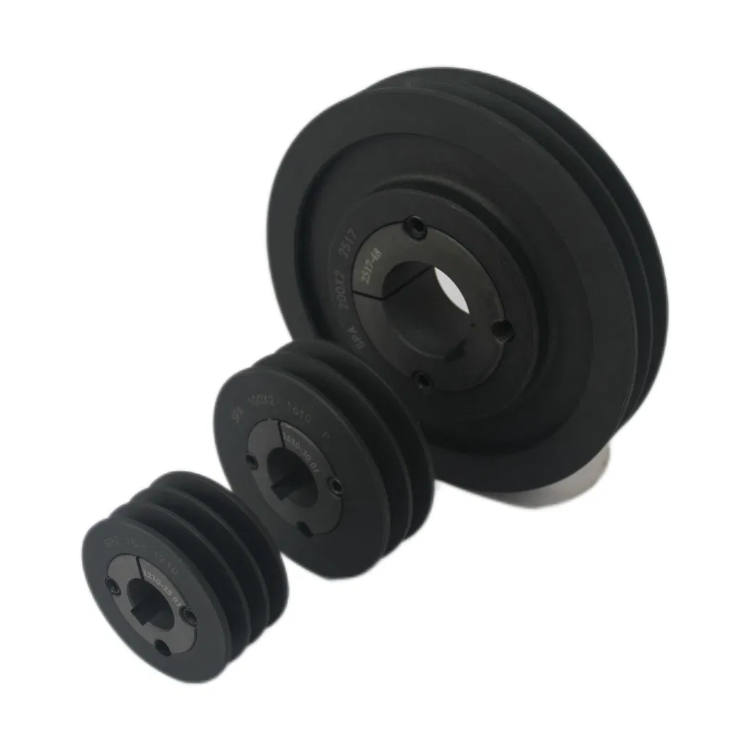 SPA 125-02/V-Belt Pulley with Taper Bushing/Pulleys/Poulie a Courroie Trapezoidale