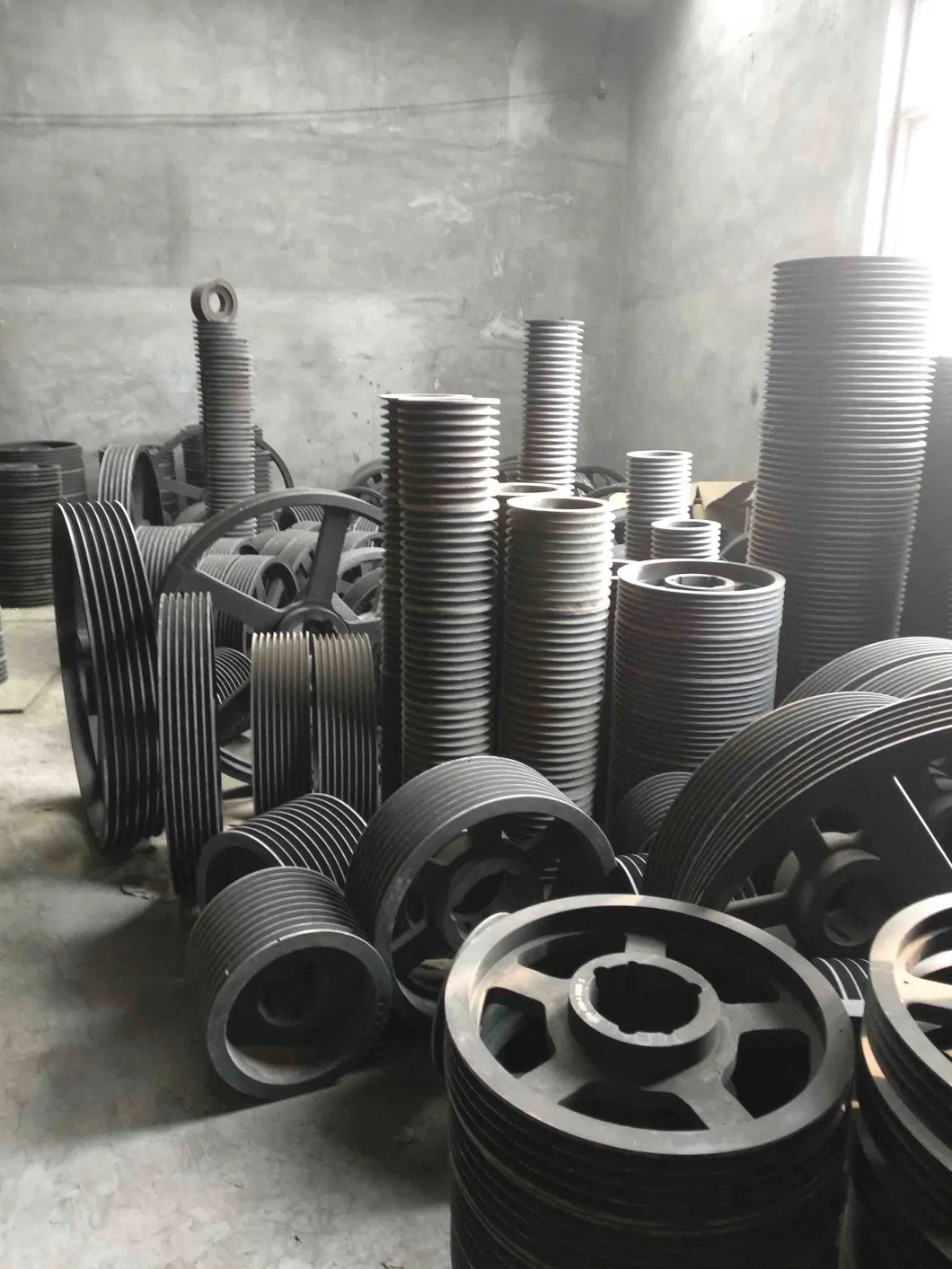 Casting Belt Pulley with Taper Bushing SPA/Spb/Spc/3V/5V/8V/Ak/Bk and Qd Bore