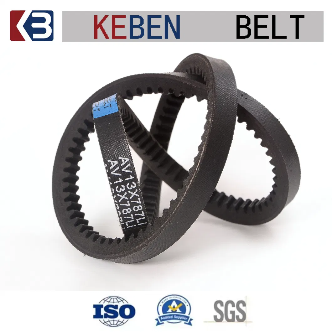 Toothed Triangle Belt AV Automobile Air Conditioning Fan Industrial Construction Machinery Drive Belt