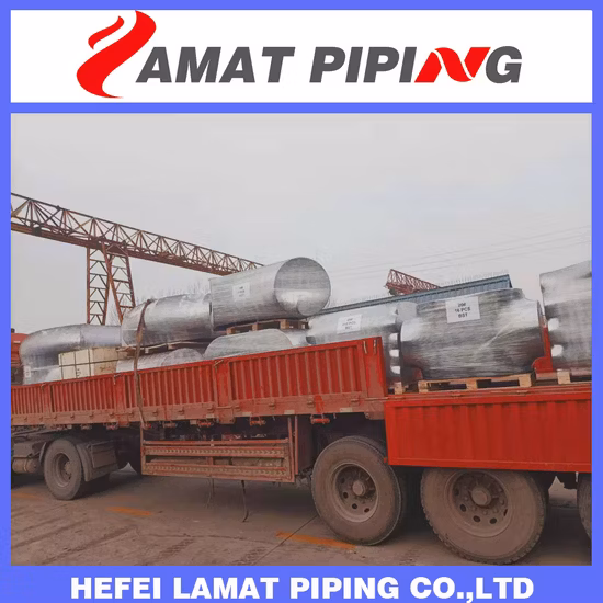 Acero al carbono A234 Wpb /A420 Wpl6 /Acero de aleación A234 Wp11/Wp22/Wp91 Acero inoxidable 304/316 Codo /T /Reductor /Cap/ Cruz/ Curva B16.9 Montaje de tubería de soldadura a tope