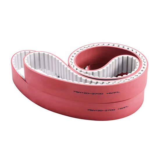 Correa transportadora de goma de accionamiento de motocicleta, PU Industrial de alta calidad, Pk V, correa de distribución