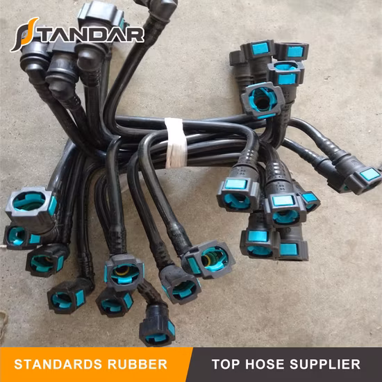 Asamblea de conector rápido de nylon auto de la manguera de combustible del SAE J2044 de la presión